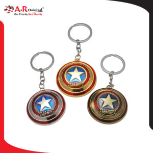 Captain America Metal Keychain