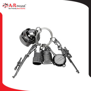 PUBG 6 Piece Set Keychain