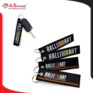 Rally Art key Ring Keychain