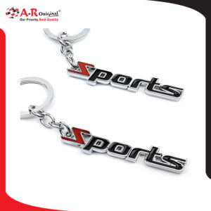Sports Logo Metal Keychain