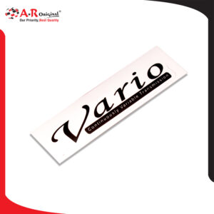 VARIO Silver Plain Sticker