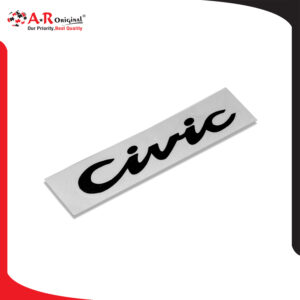Civic 96 Black Plain Sticker