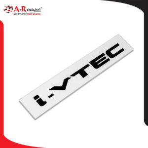 I-VTEC Black Plain Stikcer