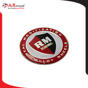 RM Logo Car Wheel Center Hub Cap Emblem