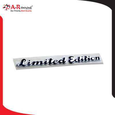 Limited Edition Black Coating Sticker