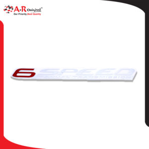 6 Speed Plain Sticker