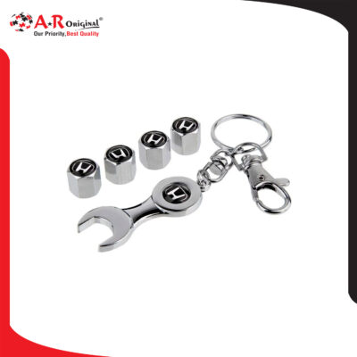 Honda Wheel Tyre Wrench Keychain and 4 Nozel