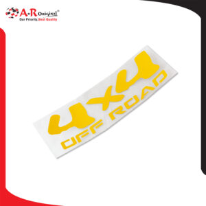 4x4 Reflective Sticker