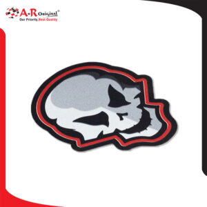 Skull Reflective Sticker