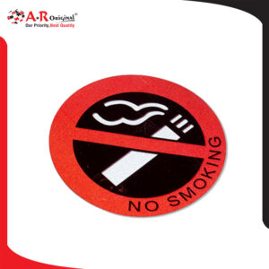 No Smoking Reflective Sticker