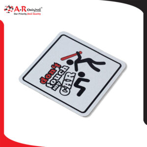 Donot Touch My Car Reflective Sticker