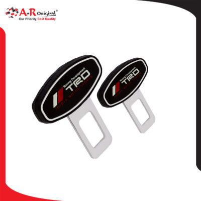 TRD Logo Metal Seat Belt Clip 2pcs set
